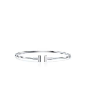 Tiffany & Co. 18K Narrow Wire Bracelet
